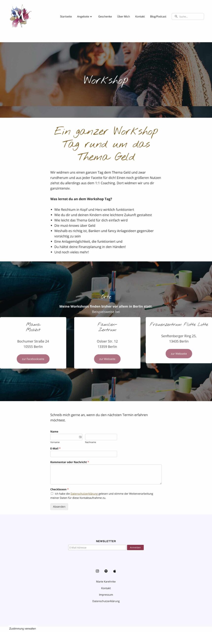 Screenshot Workshop